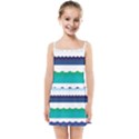 Water Border Water Waves Ocean Sea Kids  Summer Sun Dress View1