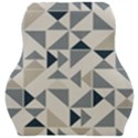 Geometric Triangle Modern Mosaic Car Seat Velour Cushion  View1