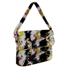 Canvas Acrylic Digital Design Art Buckle Messenger Bag by Amaryn4rt