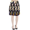 Canvas Acrylic Digital Design Art Pleated Skirt View1