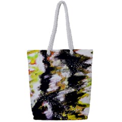 Canvas Acrylic Digital Design Art Full Print Rope Handle Tote (small) by Amaryn4rt