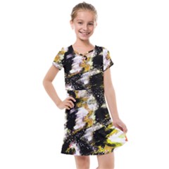 Canvas Acrylic Digital Design Art Kids  Cross Web Dress by Amaryn4rt