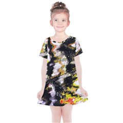 Canvas Acrylic Digital Design Art Kids  Simple Cotton Dress by Amaryn4rt