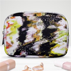 Canvas Acrylic Digital Design Art Make Up Pouch (small) by Amaryn4rt