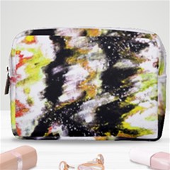 Canvas Acrylic Digital Design Art Make Up Pouch (medium) by Amaryn4rt