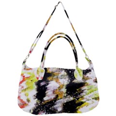 Canvas Acrylic Digital Design Art Removable Strap Handbag by Amaryn4rt