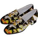 Canvas Acrylic Digital Design Art Women s Chunky Heel Loafers View2