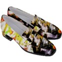 Canvas Acrylic Digital Design Art Women s Chunky Heel Loafers View3