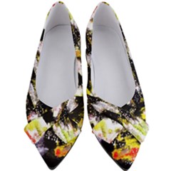 Canvas Acrylic Digital Design Art Women s Bow Heels by Amaryn4rt