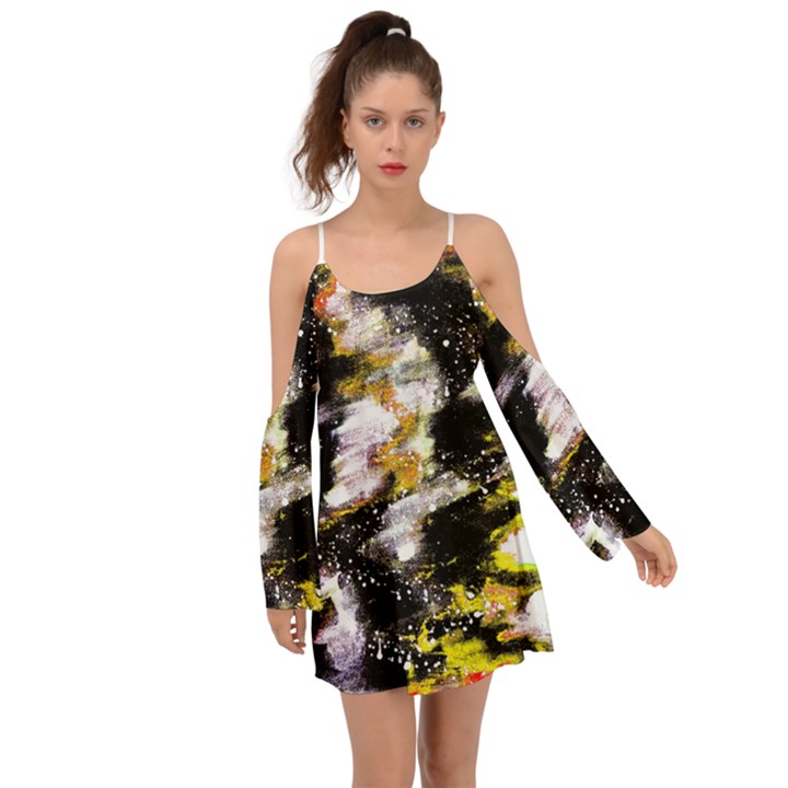 Canvas Acrylic Digital Design Art Boho Dress