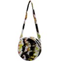 Canvas Acrylic Digital Design Art Crossbody Circle Bag View1