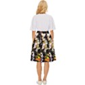 Canvas Acrylic Digital Design Art Classic Short Skirt View4