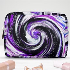 Canvas Acrylic Digital Design Make Up Pouch (medium) by Amaryn4rt