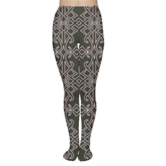 Line Geometry Pattern Geometric Tights by Amaryn4rt