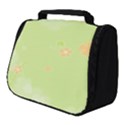 Aniseed Green Vintage Background Full Print Travel Pouch (Small) View1