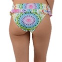 Mandala Pattern Rainbow Pride Frill Bikini Bottoms View2