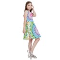 Mandala Pattern Rainbow Pride Kids  Skater Dress View3