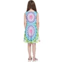 Mandala Pattern Rainbow Pride Kids  Skater Dress View4