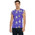 Cat Texture Pattern Seamless Rainbow Men s Raglan Cap Sleeve T-Shirt View1