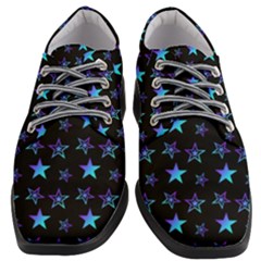 Background Stars Seamless Wallpaper Women Heeled Oxford Shoes by Ravend