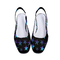 Background Stars Seamless Wallpaper Women s Classic Slingback Heels by Ravend