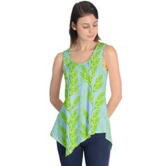 Background Leaves Branch Seamless Sleeveless Tunic by Ravend