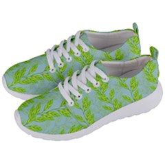 Background Leaves Branch Seamless Men s Lightweight Sports Shoes by Ravend