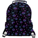 Stars Pattern Art Design Rounded Multi Pocket Backpack View3