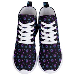 Stars Pattern Art Design Women s Lightweight High Top Sneakers by Ravend