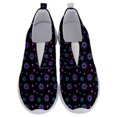 Stars Pattern Art Design No Lace Lightweight Shoes by Ravend