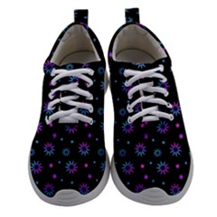 Stars Pattern Art Design Women Athletic Shoes by Ravend