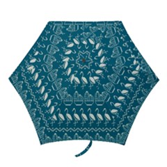 Pattern Background Art Wallpaper Mini Folding Umbrellas by Ravend