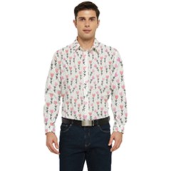 Flowers Pattern Decoration Design Men s Long Sleeve  Shirt by Ravend