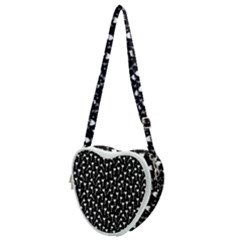 Flowers Patterns Decoration Design Heart Shoulder Bag by Ravend