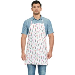 Flowers Pattern Decoration Design Kitchen Apron by Ravend