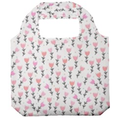 Flowers Pattern Decoration Design Foldable Grocery Recycle Bag by Ravend