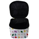 Snail Butterfly Pattern Seamless Make Up Travel Bag (Small) View3