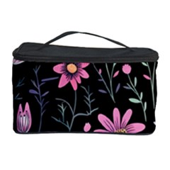 Flowers Pattern Cosmetic Storage Case by Ravend