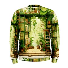 Building Potted Plants Men s Sweatshirt by Ravend