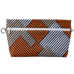 Abstract Pattern Line Art Design Decoration Handbag Organizer by Ravend