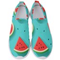 Watermelon Fruit Slice Men s Slip On Sneakers View1