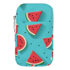 Watermelon Fruit Slice Waist Pouch (large) by Ravend