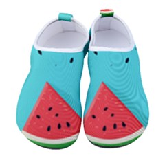 Watermelon Fruit Slice Women s Sock-style Water Shoes by Ravend