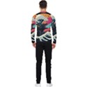 Retro Wave Kaiju Godzilla Japanese Pop Art Style Men s Long Sleeve Rash Guard View2