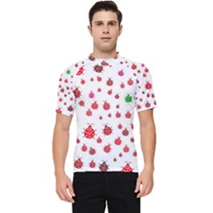 Beetle Animals Red Green Fly Men s Short Sleeve Rash Guard by Amaryn4rt