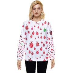 Beetle Animals Red Green Fly Hidden Pocket Sweatshirt