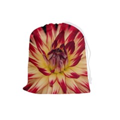 Bloom Blossom Close Up Flora Drawstring Pouch (large) by Amaryn4rt