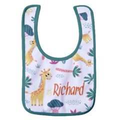 Giraffe Name Baby Bib