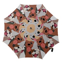 Dogs Pet Background Pack Terrier Hook Handle Umbrellas (large) by Ravend