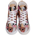 Dogs Pet Background Pack Terrier Women s Hi-Top Skate Sneakers View1